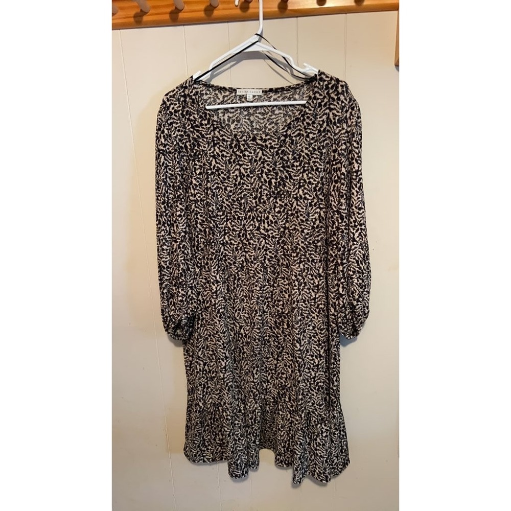 Sandra Darren‎ XL Animal Print Dress